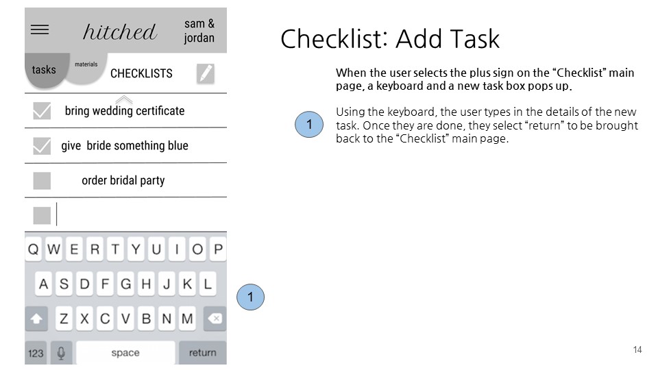 checklist add task