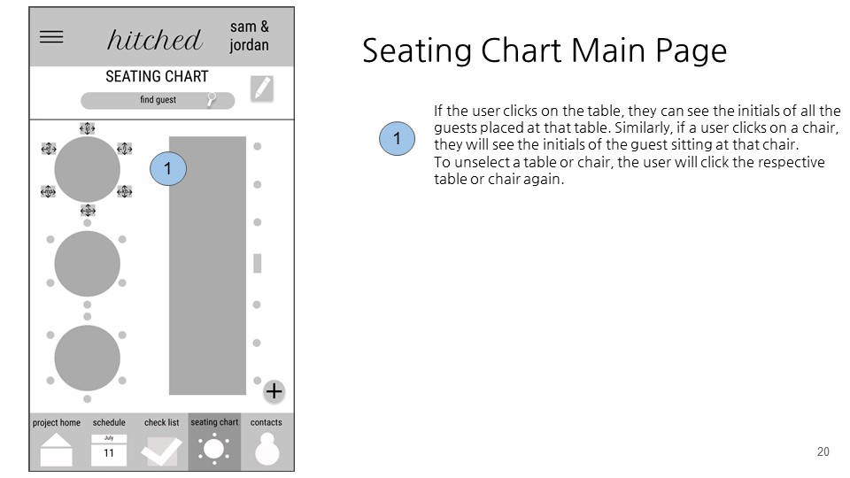 seating chart main page