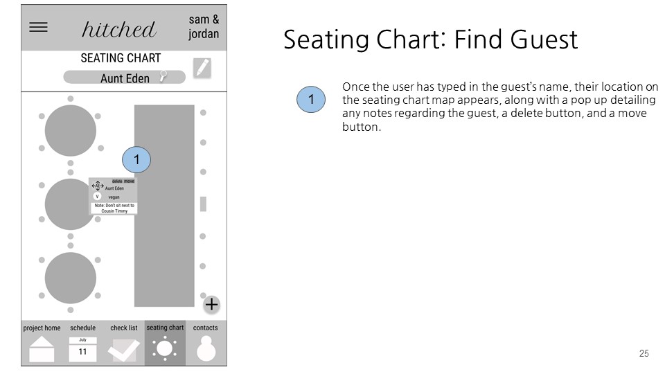 seating chart find guest