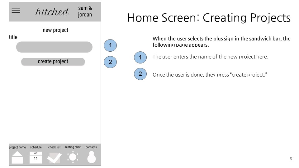 creating projects